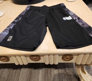 NBA Black and Gray Kids Shorts